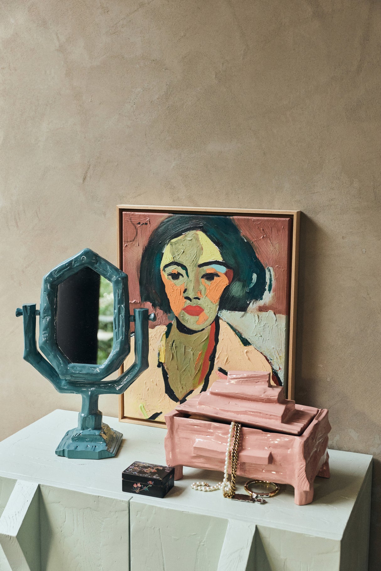 Dressing table mirror: Teun Zwets x HKLIVING