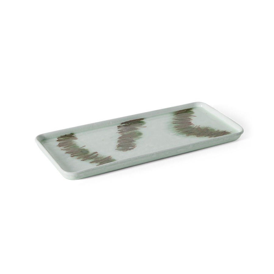 70s ceramics: cake tray, tide - Urban nest