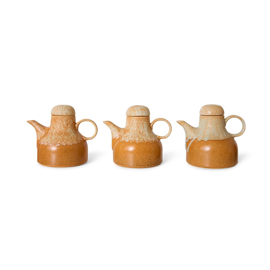 70s ceramics: coffee pot dunes - Urban nest