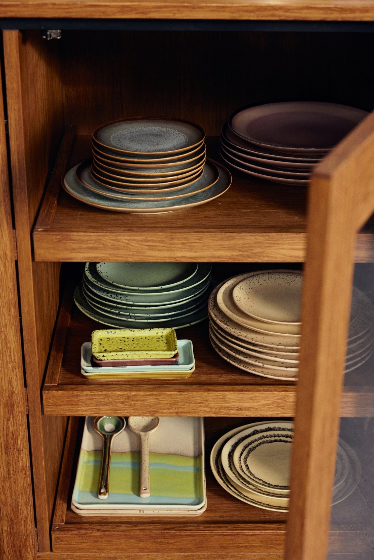 70s ceramics: large tray, glint - Urban nest