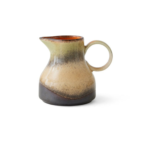 70s ceramics: milk jug 8 AM - Urban Nest