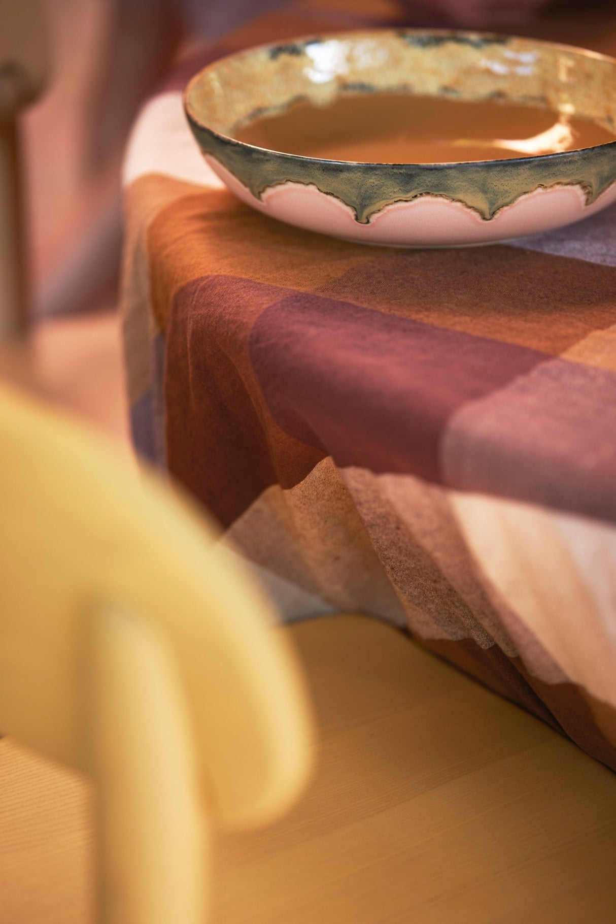 70s ceramics: salad bowl - sunflower - Urban nest