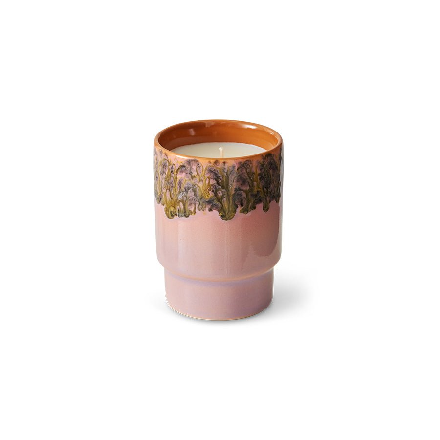 70s ceramics: small scented candle, Miami - Urban nest