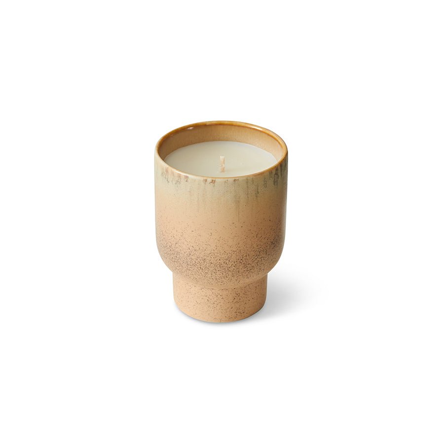 70s ceramics: small scented candle, Vancouver - Urban nest