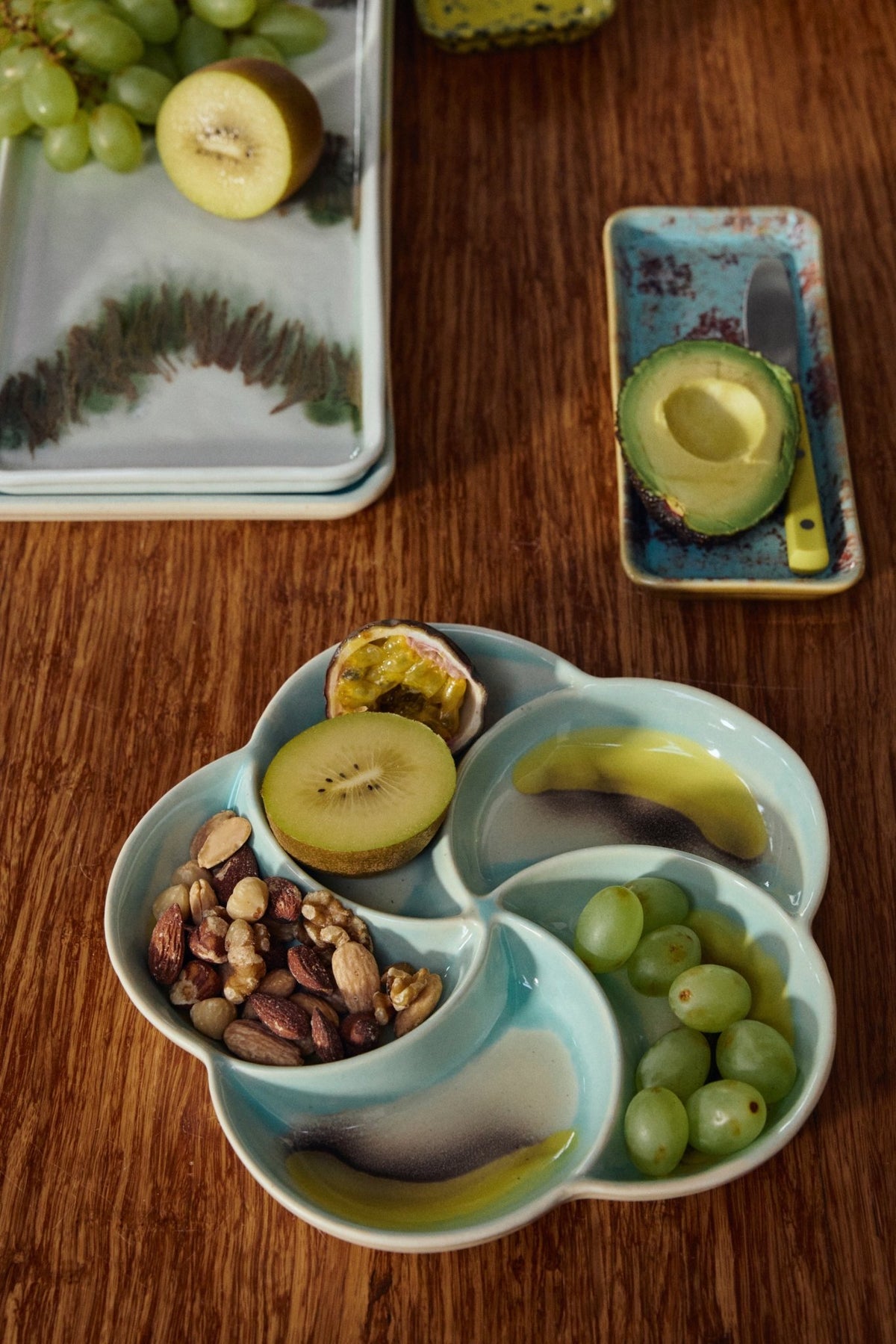 70s ceramics: snack tray glint - Urban nest