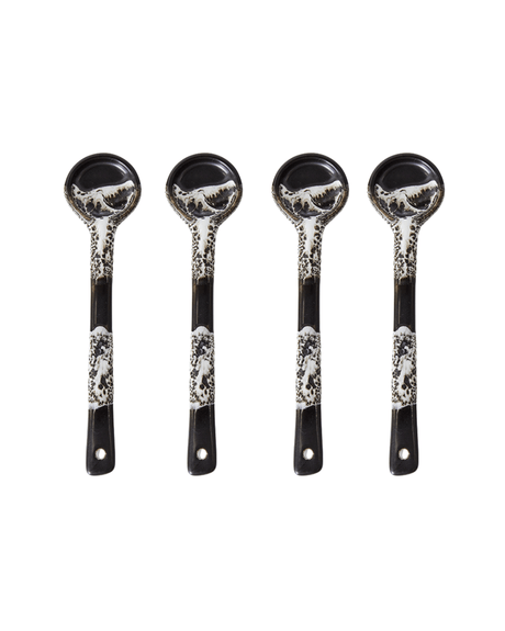 70s ceramics: spoons M (set of 4) single color - Urban nest