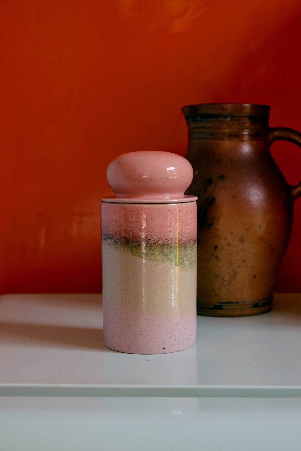 70s ceramics: storage jar glaze - Urban nest