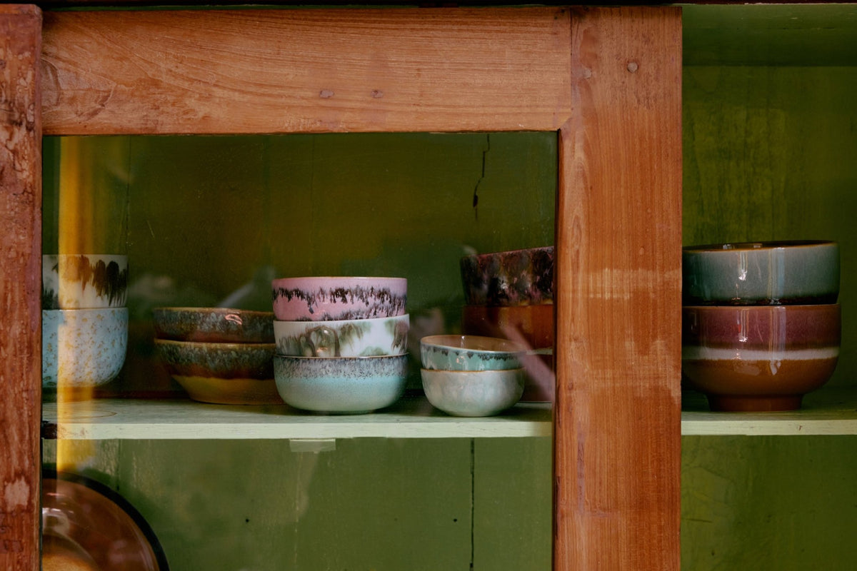 70s ceramics: tapas bowls renaissance (set of 4) - Urban nest