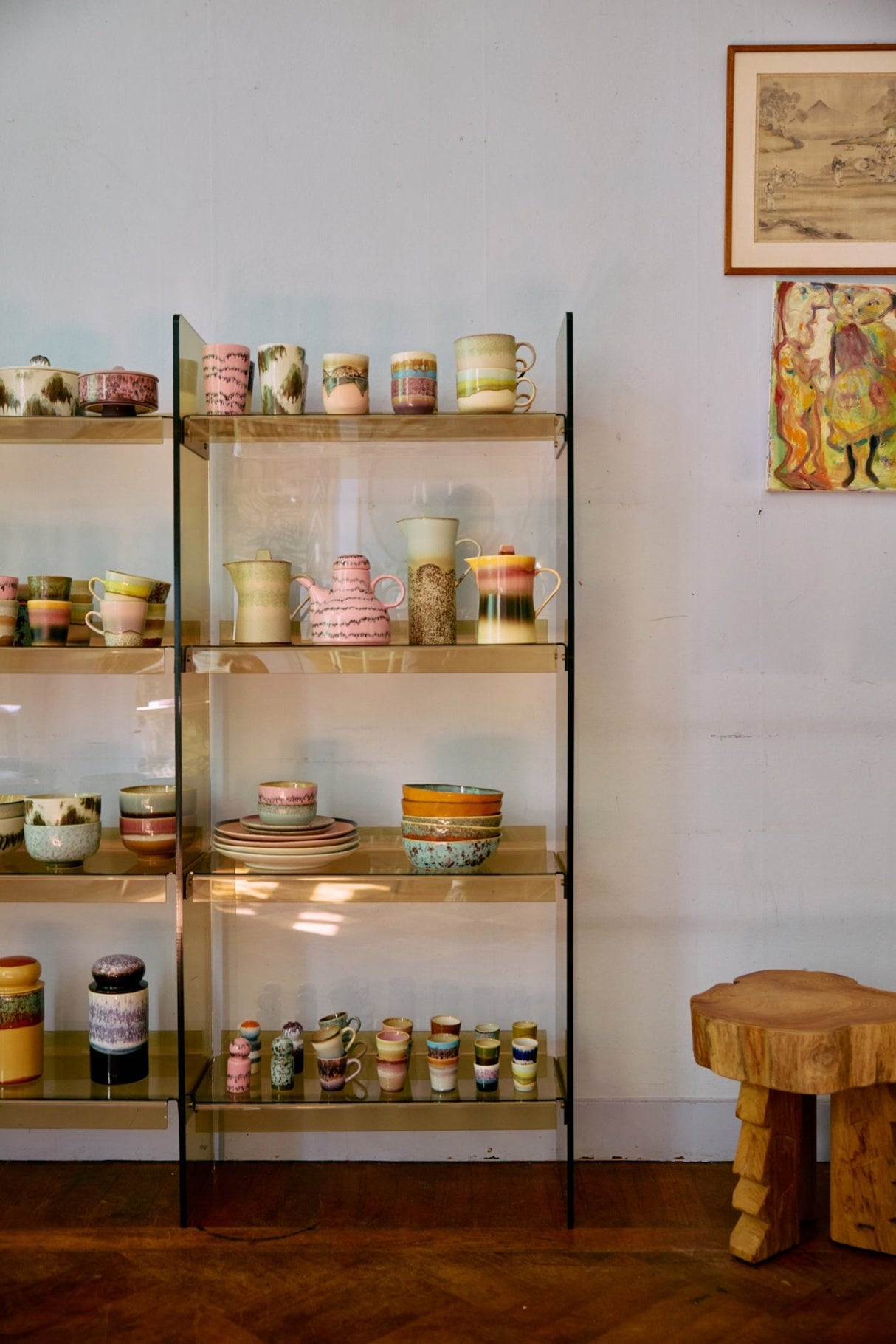 70s ceramics: tea pot slush - Urban nest