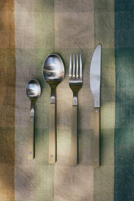70s cutlery spoon - olive - Urban nest
