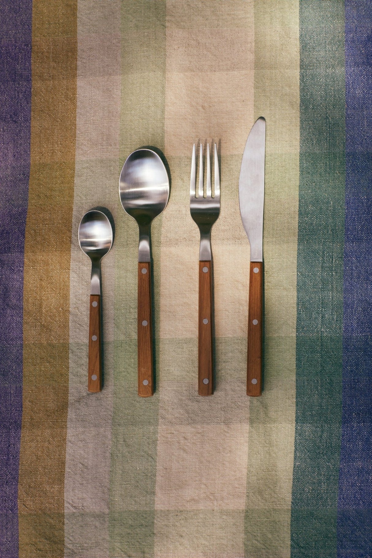 70s cutlery wooden fork - Urban nest