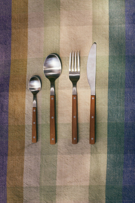 70s cutlery wooden fork - Urban nest