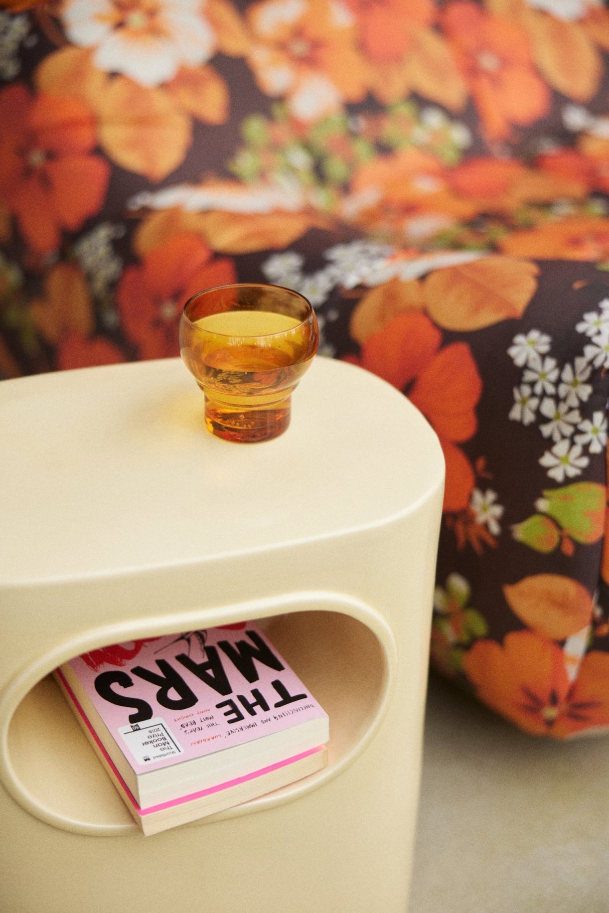 70s glassware: bulb glasses - amber (set of 4) - Urban Nest