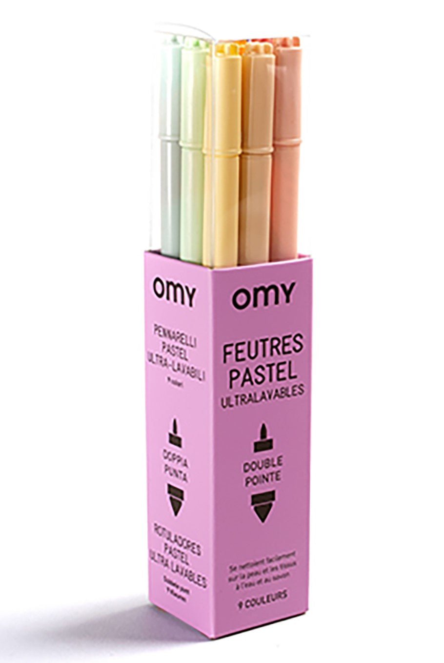 9 Markers - pastel - Urban nest