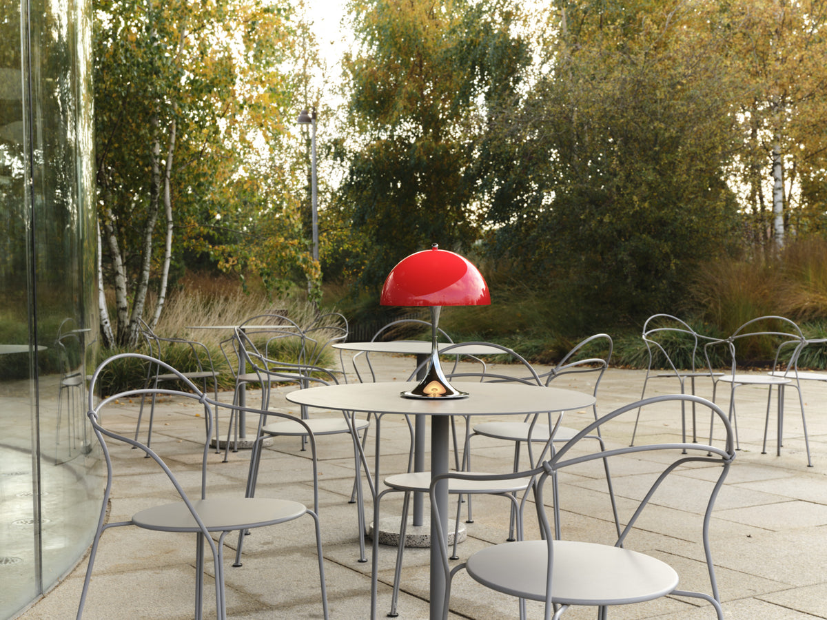 Panthella 250 chrome portable lamp | The originals