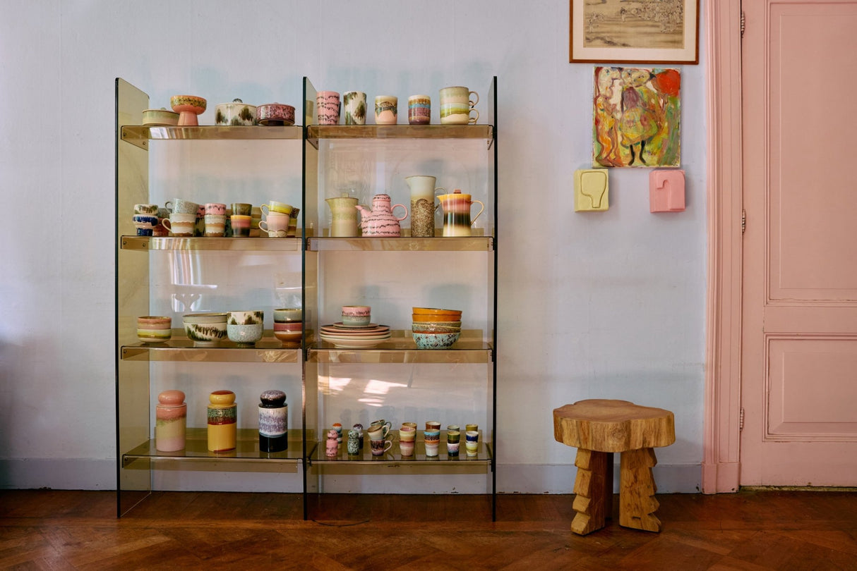 Acrylic cabinet 160 cm - olive green - Urban nest