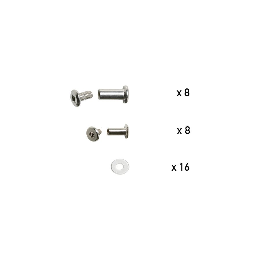 Acrylic cabinet: Standing panel 160cm, clear - Urban nest