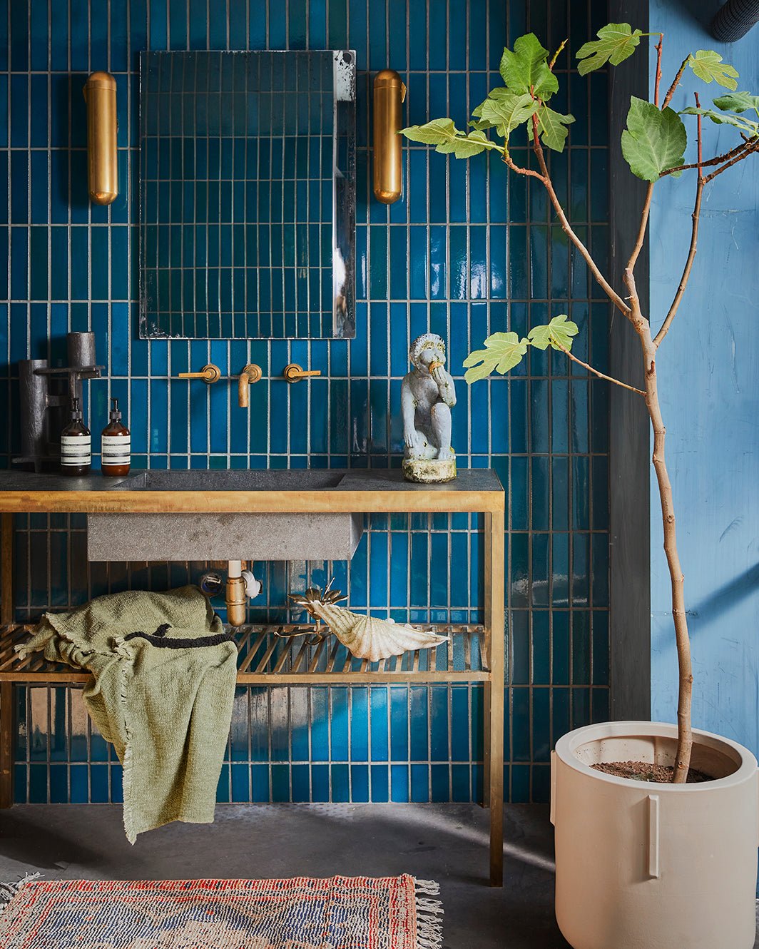 Antique look mirror L - Urban nest