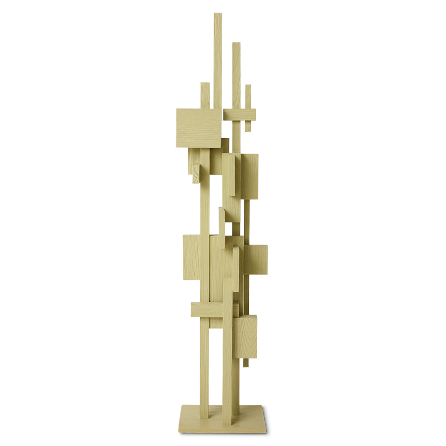 Skyscraper sculpture - pistachio