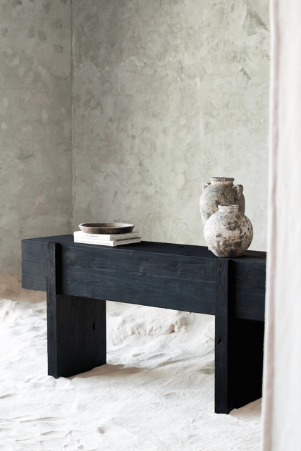 Aston Console Table Black - Urban nest