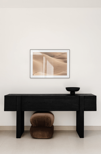 Aston Console Table Black - Urban nest