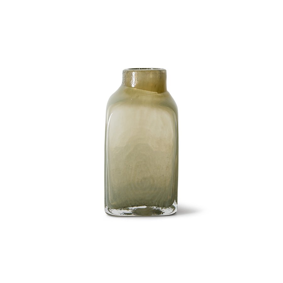 Atelier glass vase small, pale green - Urban nest