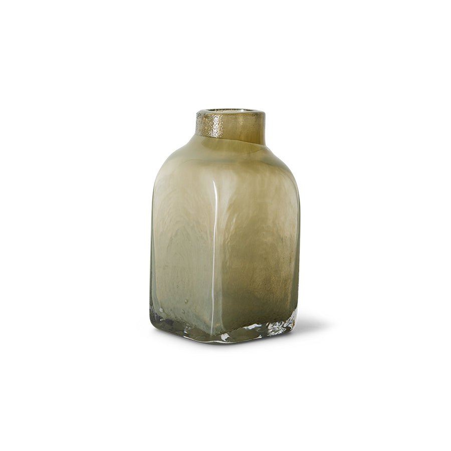 Atelier glass vase small, pale green - Urban nest