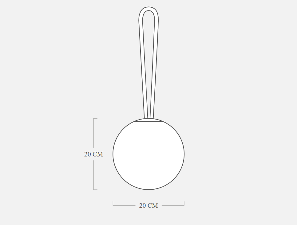 Bolleke hanging light - Urban nest