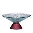Bonbon glass bowl - large, blue/red - Urban nest