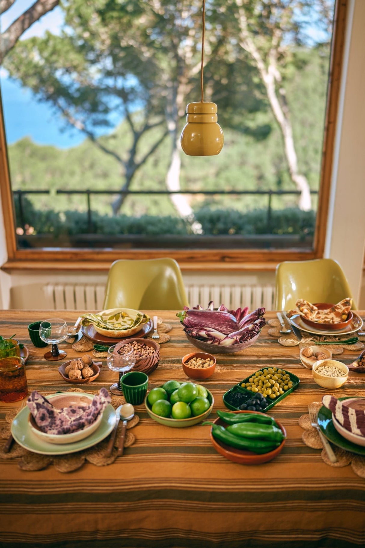 Bulb pendant lamp, mustard - Urban nest