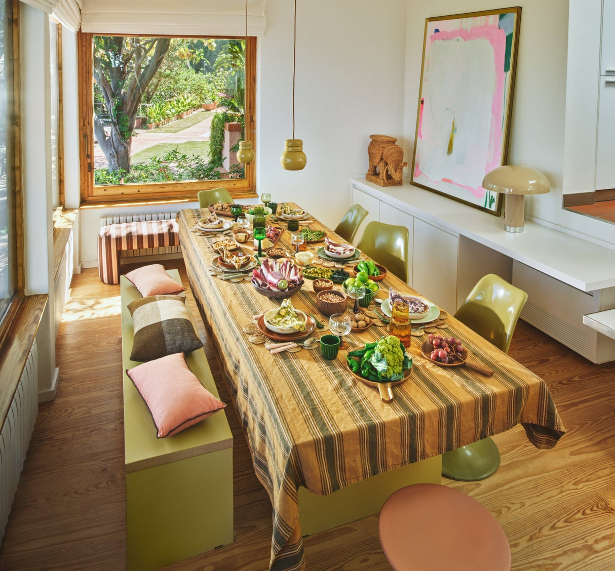 Bulb pendant lamp, mustard - Urban nest