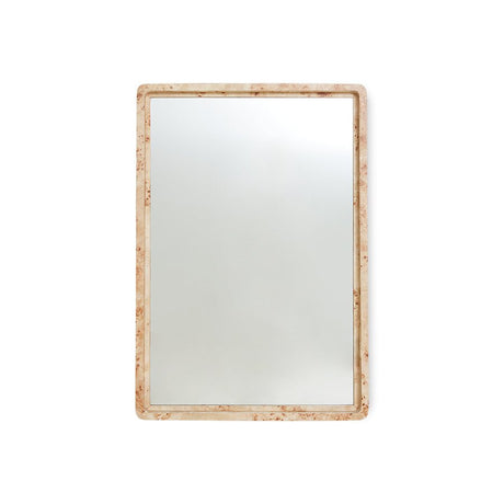 Burl wooden mirror - Urban nest