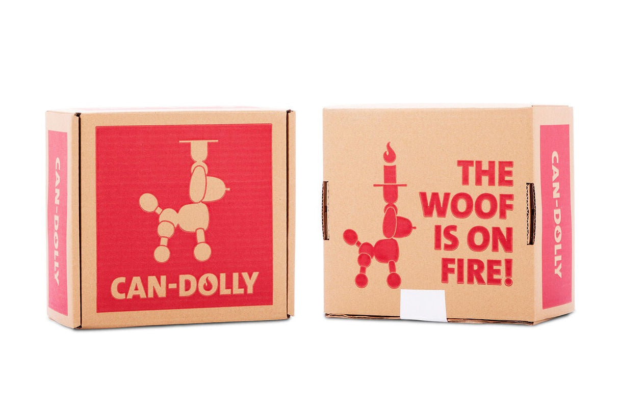 Can - Dolly candle holder, wave blue - Urban nest