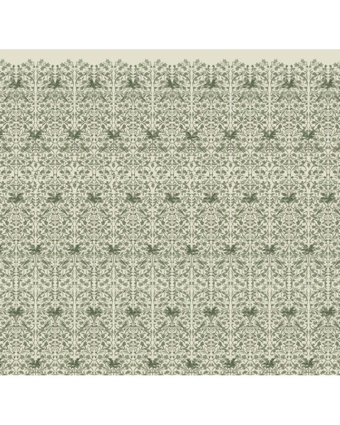 Celestial palm green wallpaper - Urban nest