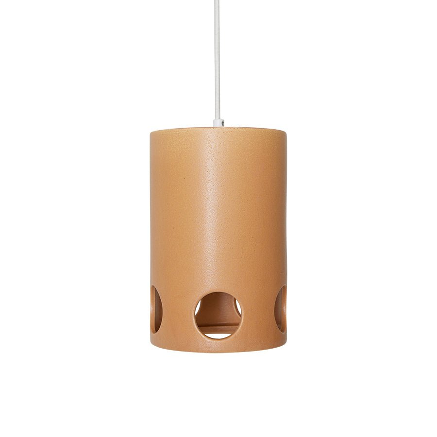 Ceramic pendant lamp - peach - Urban nest