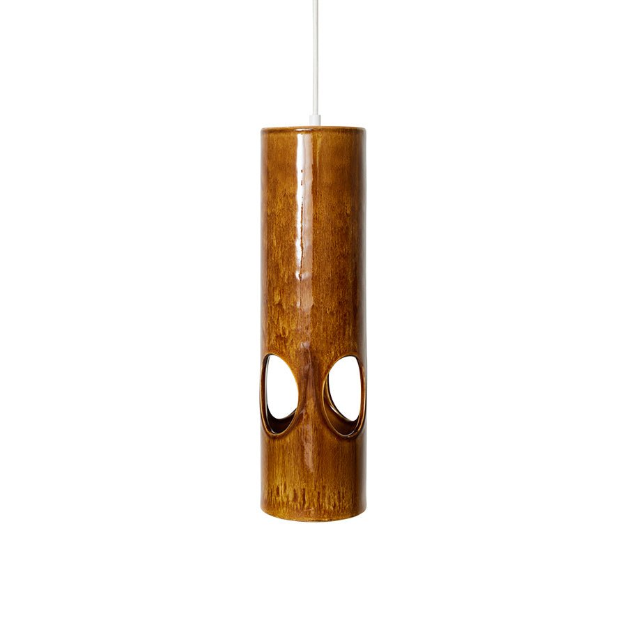 Ceramic pendant lamp - rosewood - Urban nest