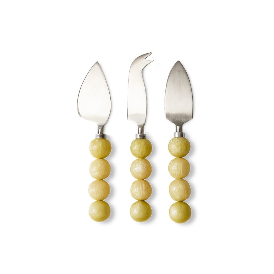 Cheese knives lemon, set of 3 - Urban nest