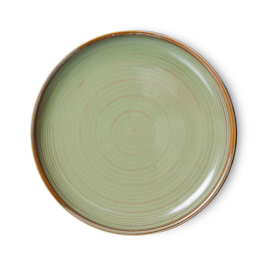 Chef ceramics: side plate - moss green - Urban nest