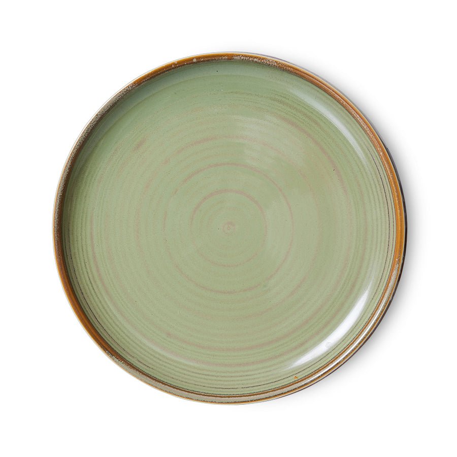 Chef ceramics: side plate - moss green - Urban nest