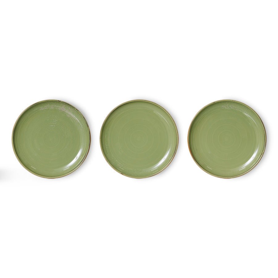 Chef ceramics: side plate - moss green - Urban nest