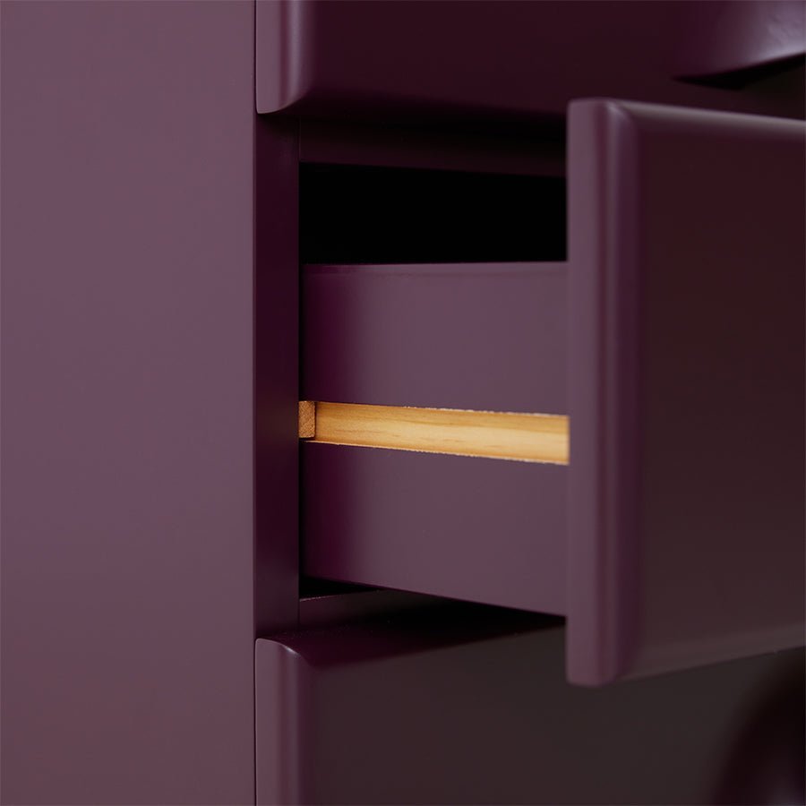 Chest of 3 drawers - mulberry - Urban nest