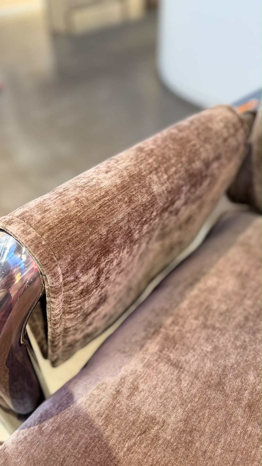Chrome lounge armchair - Urban nest