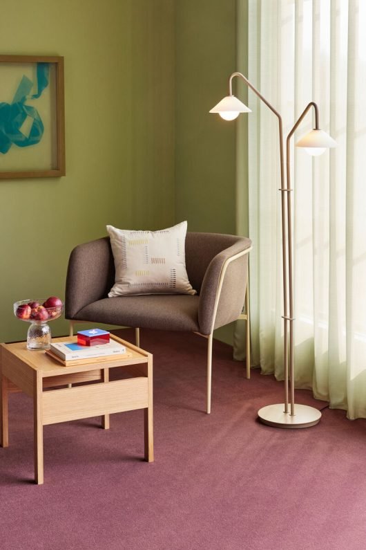 Como floor lamp - beige - Urban Nest