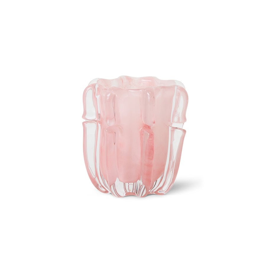 Coralla candle holder soft pink - Urban nest