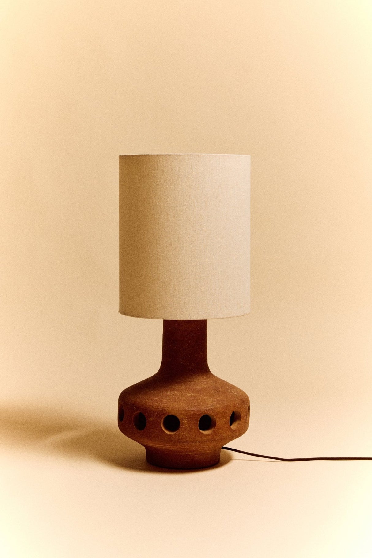 Cylinder lamp shade - natural linen - Urban nest