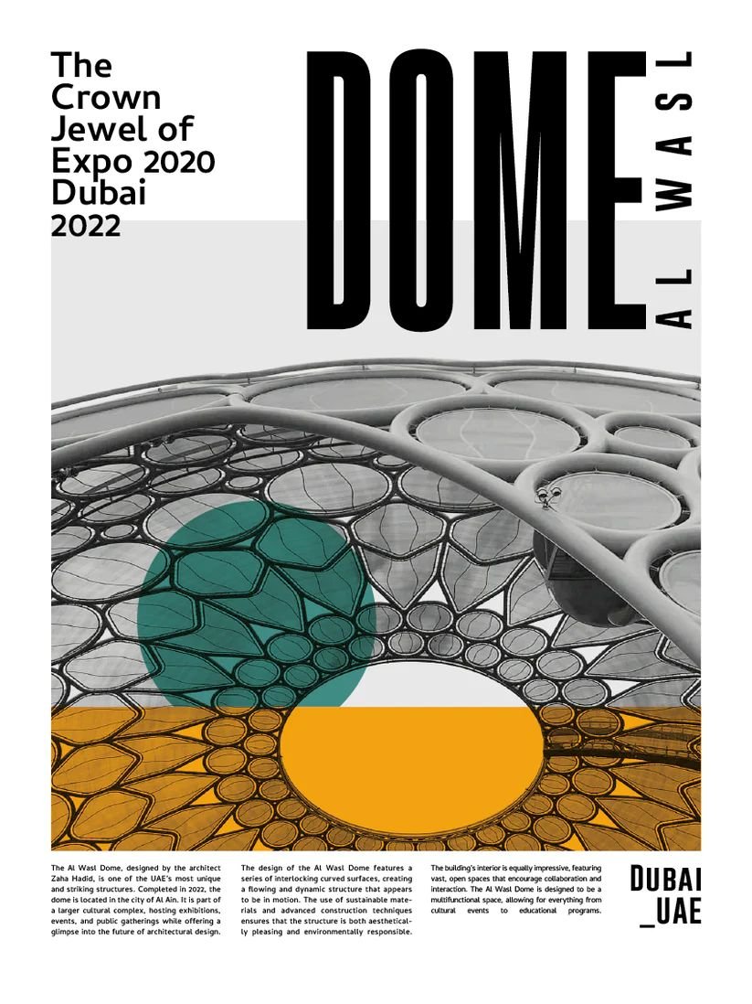Dome al wasl poster - Urban nest