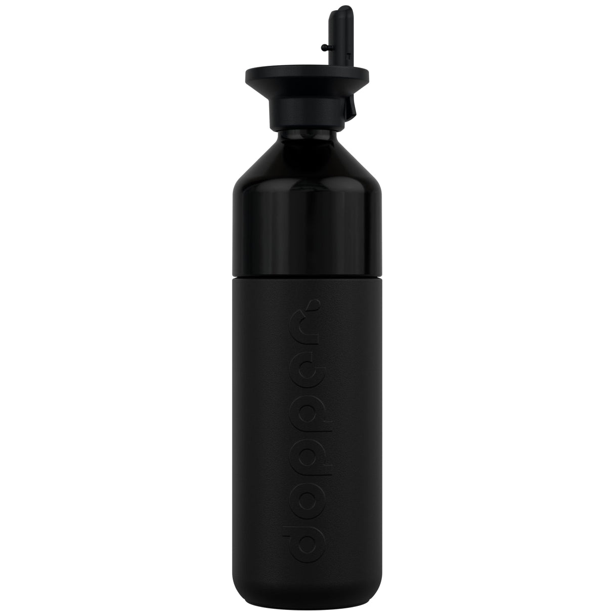Dopper insulated (580 ml) - blazing black x flip straw - Urban nest