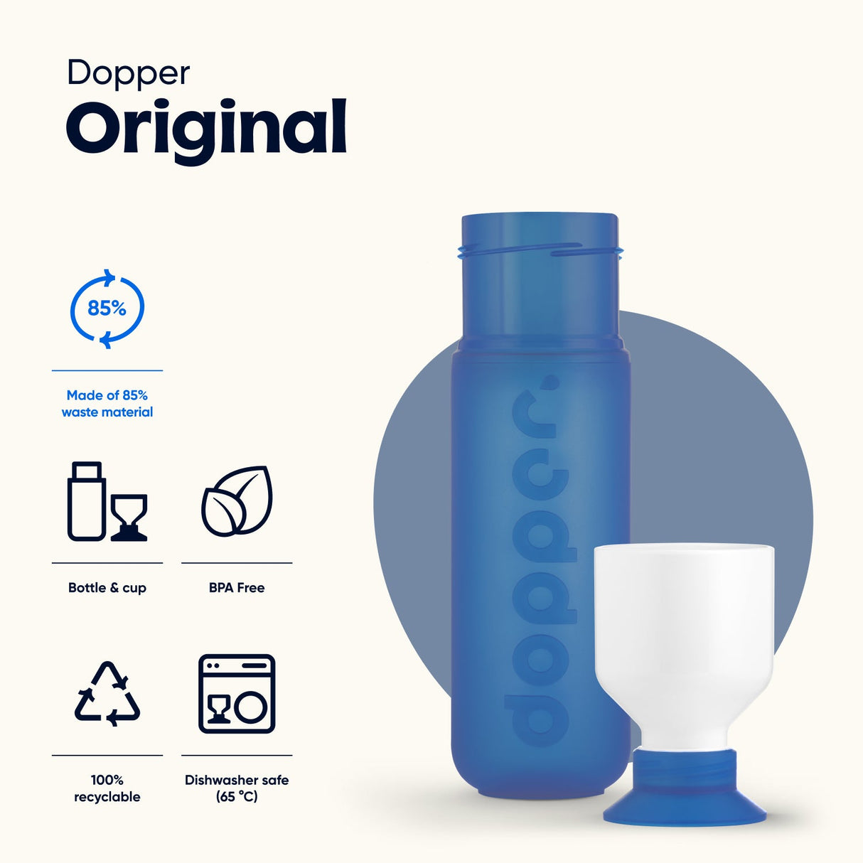 Dopper original (450ml) - Urban nest
