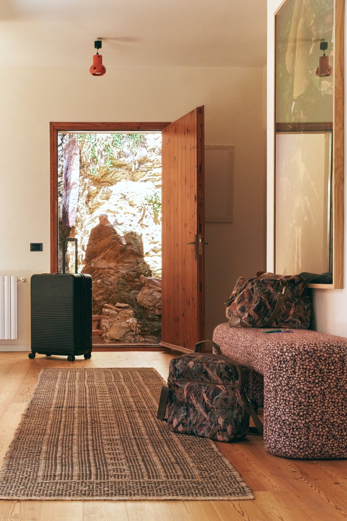 Doris for HKLIVING: lobby bench - floral print - Urban nest