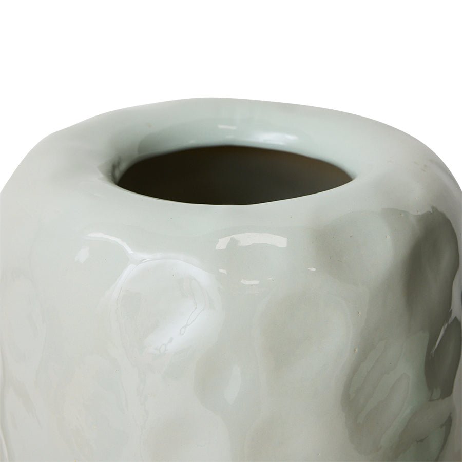 Earthenware floor vase mint - Urban nest